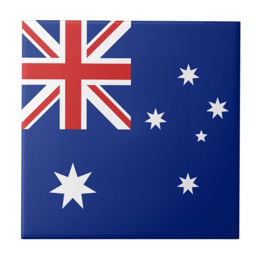 Australische keramische splijtstof tegeltje (Voorkant)