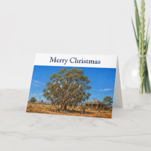 Australische Kerst Kauwgom Boom Versieringen Kaket Kaart