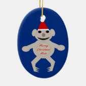 Australische Kerst Koala Beer Ornament (Achterkant)