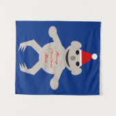 Australische Kerst Koala Beer Wandkleed (Voorkant (horizontaal))