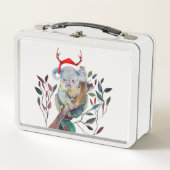 Australische Kerst Koala Kerstmannenhoed Rood Groe (Voorkant)