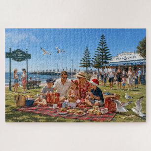 Australische Kerst Port Arlington Melbourne Legpuzzel