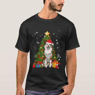 Australische kerstboom met herder Santa T-shirt
