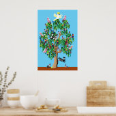 Australische kerstboom poster (Keuken)