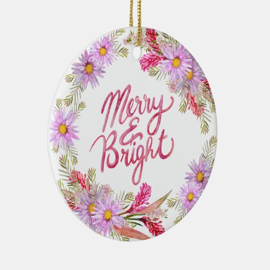 Australische Kerstbotanicals Keramisch Ornament (Rechts)