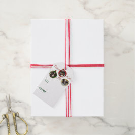 Australische kerstcadeautassen in Shepherd Cadeaulabel