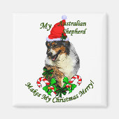 Australische kerstcadeautjes in Shepherd Magneet (Voorkant)