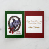 Australische kerstcadeautjes voor katten feestdagen kaart (Binnen)