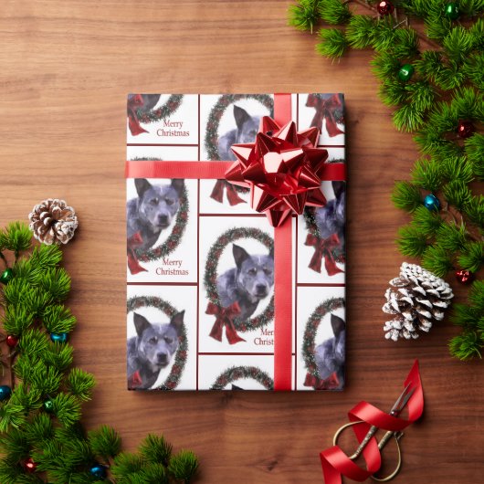 Australische kerstfeestdag voor kattenhonden cadeaupapier (Feestdagen Geschenken)