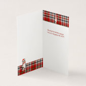 Australische kersthond Shepherd Pset Holiday Kaart (Binnen)