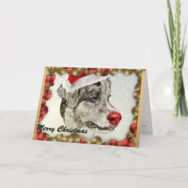 Australische kerstKaart Shepherd Feestdagen Kaart