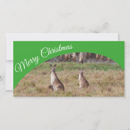 Australische kerstkaart voor Merry (Voorkant)