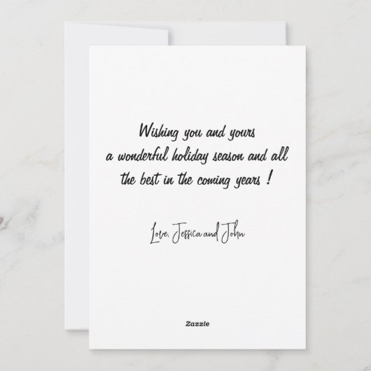 Australische kerstkaarten Grappig Aussie Bier Feestdagenkaart (Achterkant)