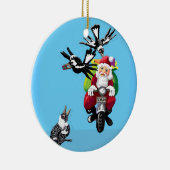 Australische kerstman keramisch ornament (Rechts)