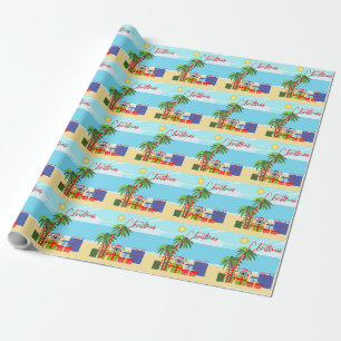 Australische Kerstmis Cadeaupapier