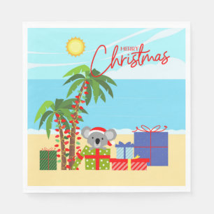 Australische Kerstmis Servet