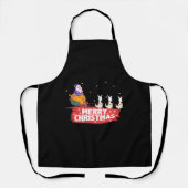 Australische Kerstmis, Sinterklaas, strand Schort (Voorkant)