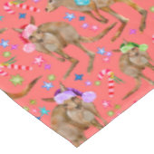 Australische kerstroze Kangaroo Tafelkleed (Gekanteld)