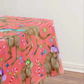 Australische kerstroze Kangaroo Tafelkleed (Voorbeeld)
