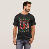 Australische kerstSokken Xmas Dog T-shirt (Voorkant volledig)