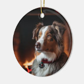 Australische kerstversiering in Shepherd Keramisch Ornament (Links)