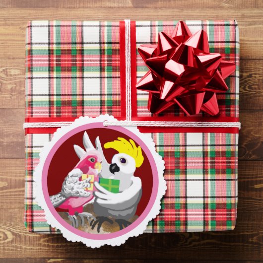 Australische kerstvogels ornament kaart (Insitu (Geschenk))