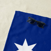 Australische keukenhanddoek voor de vlag strandlaken (In situ)