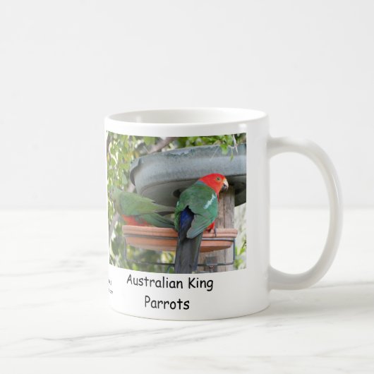 Australische King Parrots Koffiemok (Rechts)