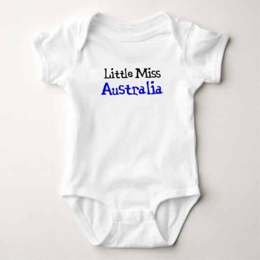 Australische kleine miss romper (Voorkant)