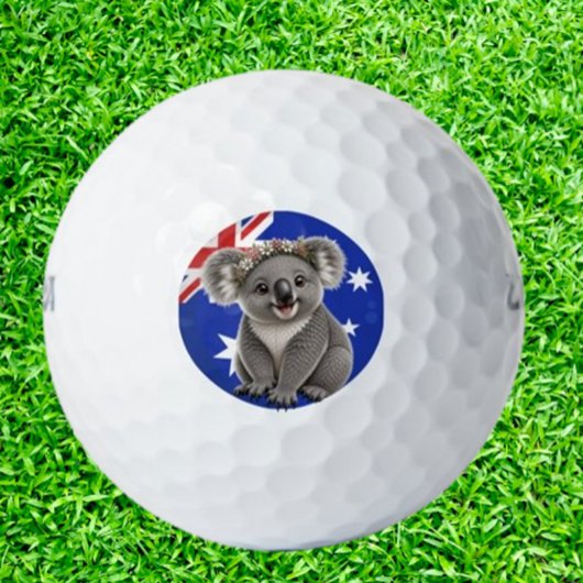Australische Koala Golfballen