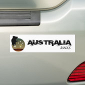Australische Koala-icoon bumpersticker (Op auto)