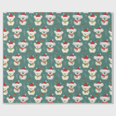 Australische Koala Kerstmis Cadeaupapier (Vlak)
