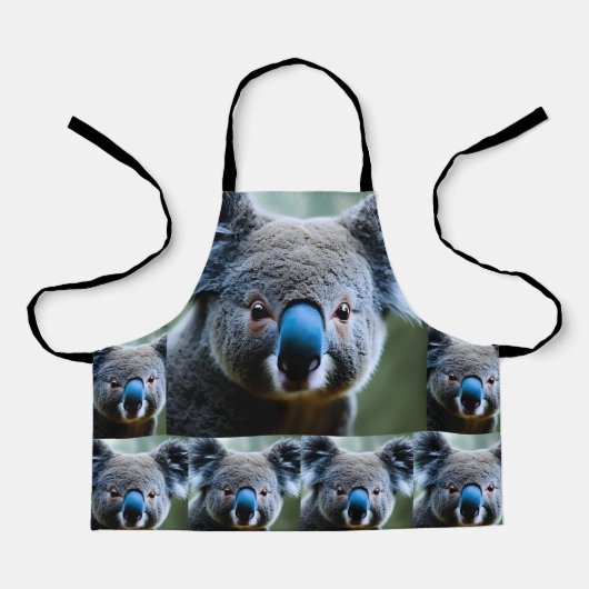 Australische Koala, Kinder volledig afdrukSchort Schort (Voorkant)