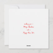 Australische Koala Santa Hat Vrolijk Kerstfeest Feestdagenkaart (Achterkant)