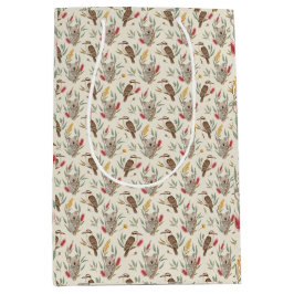 Australische koala's, kookaburra's en inheemse flo medium cadeauzakje