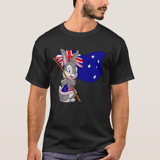 Australische konijn t-shirt (Voorkant)