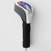 Australische Kookaburra Golfheadcover (Schuin)