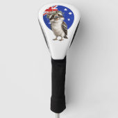 Australische Kookaburra Golfheadcover (Voorkant)