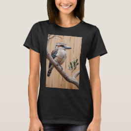 Australische Kookaburra in een boom Wildlife Art T-shirt