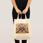 Australische Kookaburra in een boom Wildlife Art Tote Bag (Voorkant (product))