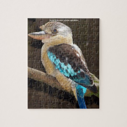 Australische Kookaburra Legpuzzel (Verticaal)