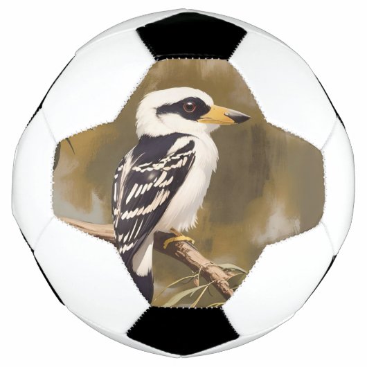Australische Kookaburra schilderij, Voetbal (Voorkant)