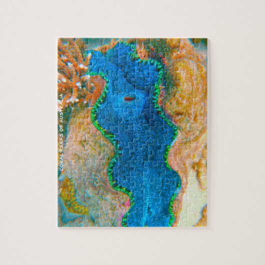 Australische koraalriffen legpuzzel (Verticaal)