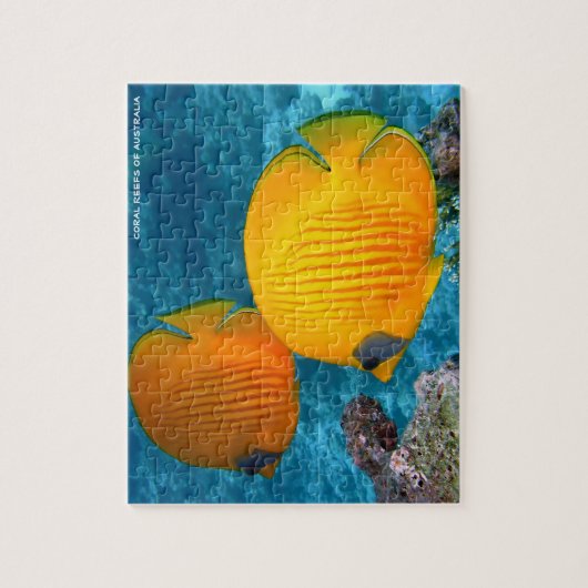 Australische koraalriffen legpuzzel (Verticaal)