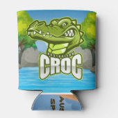 Australische krokodil, Australische geest Blikjeskoeler (Achterkant)