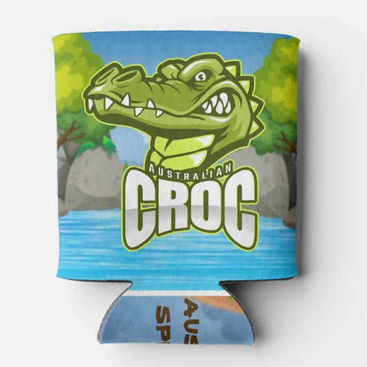 Australische krokodil, Australische geest Blikjeskoeler (Achterkant)