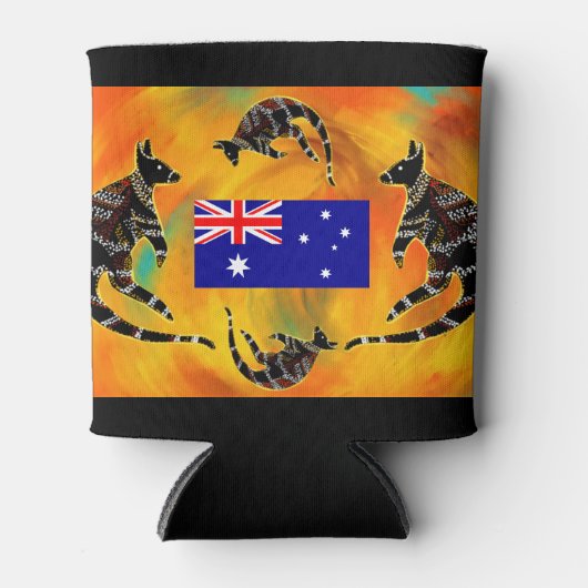 AUSTRALISCHE KUNST BLIKJESKOELER (Voorkant)