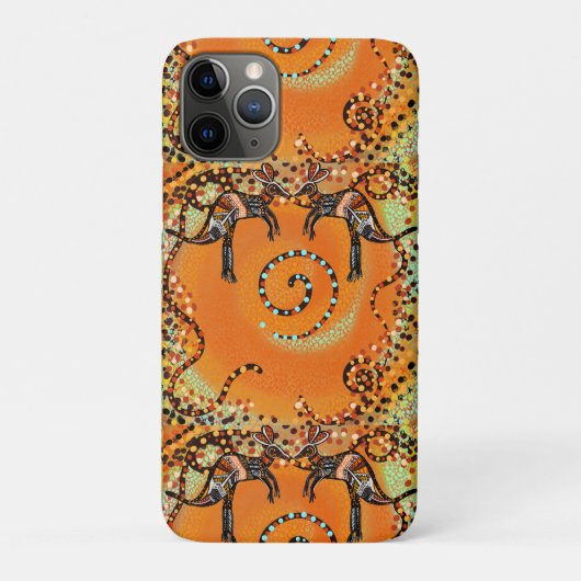 AUSTRALISCHE KUNST Case-Mate iPhone CASE (Achterkant)