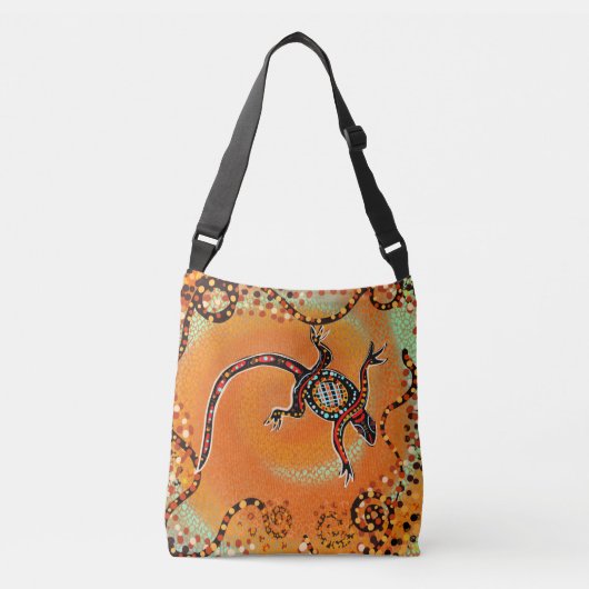 AUSTRALISCHE KUNST CROSSBODY TAS (Voorkant)