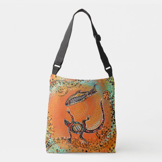 AUSTRALISCHE KUNST                     CROSSBODY TAS (Voorkant)
